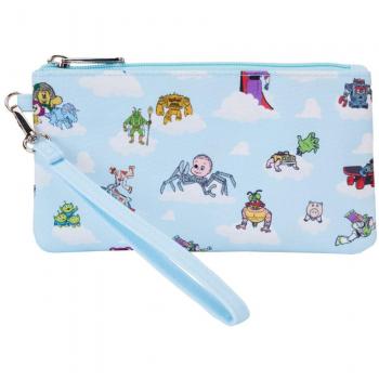 Billetera de muñequera de nylon con estampado integral de la película Toy Story de Loungefly