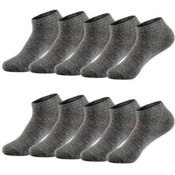 TUUHAW Calcetines de Deporte Low Cut Pro Para Hombre Mujer y niño 10 Pares Calcetines Cortos Tobilleros Deportivos Zapatilla Transpirable
