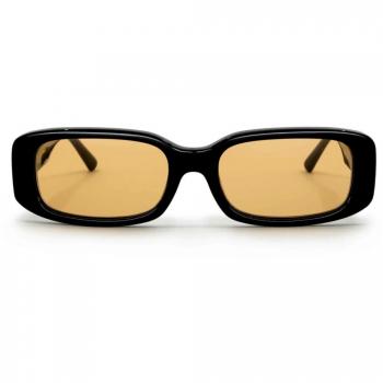 Messy Weekend ROXIE Black Orange Women's Sunglasses Standard Size