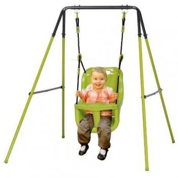 Columpio de Jardín Allegra Baby con Asiento de Seguridad y Cinturones para Niños 97x146x118h