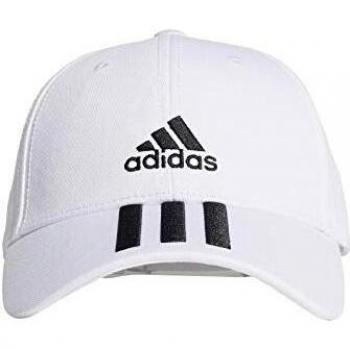 adidas Bball 3S Cap CT Gorra, Unisex Adulto, White/Black/Black, OSFY