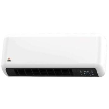 Calefactor de Pared Split Cerámico 2000W con Mando a Distancia y Display Digital TS-20