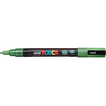 Rotulador Posca PC-3M Verde Glitter