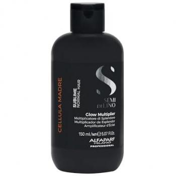 Serum Alfaparf Semi Di Lino Cellula Madre Glow Multiplicador Iluminador 150ml para Cabello Normal