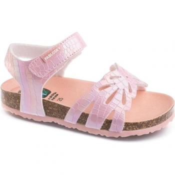 Sandalias abiertas de niña Pablosky color rosa