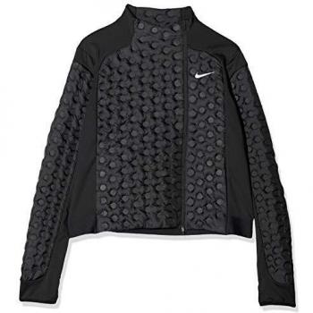 NIKE Aeroloft Chaqueta, Mujer, Black/Reflective silv, L