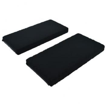 Filtro de carbón Allspares (2 uds.) compatible con Novy Monoblock 8740400 (210x150x20mm)
