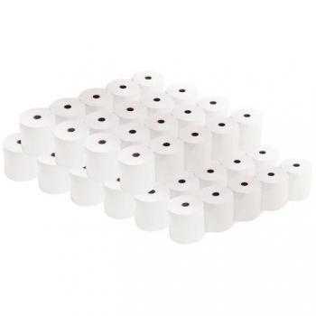 Pack 50 rollos de papel térmico sin BPA 80x80mm de la marca iggual
