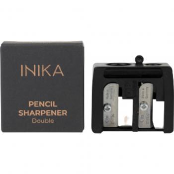 Inika Organic Double Pencil Sharpener - Eco-Friendly Dual Blade Design