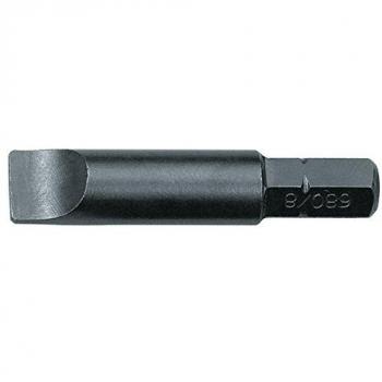 GEDORE 680 8 S-010 - Kit de puntas de tornillo, Punta Plana 1/4, 8 mm, Paquete ventajoso de 10 unidades