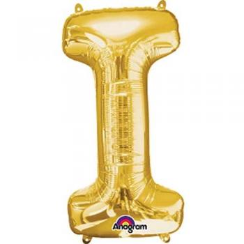 amscan 3296401 - Globo de Aluminio con Letra I de 86,36 cm