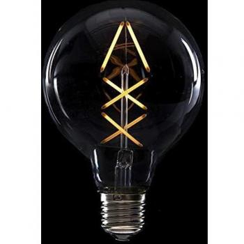Greenice | Bombilla de LEDs Filamento Vintage G95 E27 6W 600Lm Rylee | Blanco Cálido