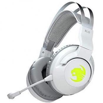 Roccat ELO 7.1 Air Auriculares Gaming Inalámbricos RGB con Micrófono Diadema USB Tipo C Blanco