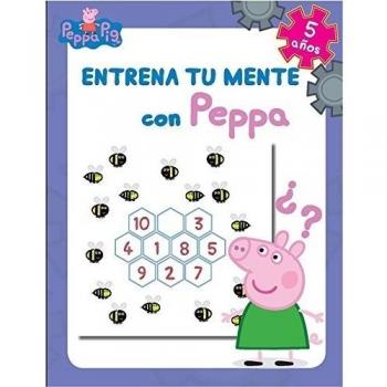 Entrena tu mente con Peppa. 5 años - VV. AA.