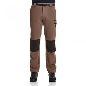 Izas Infern - Pantalones de acampada y senderismo para hombre, color marrón / gris oscuro, talla XXL