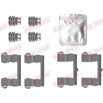 Kit de accesorios para pastillas de freno de disco QUICK BRAKE 109-0112