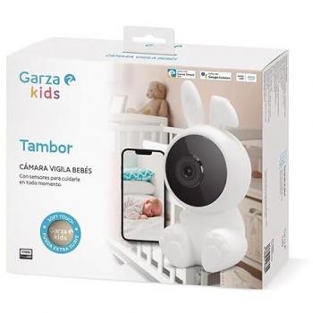 Cámara Vigilabebés Smart WiFi 1080P FHD con Visión Nocturna y Detección de Movimiento