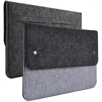 witery 13,3 pulgadas elegante Slim funda carcasa funda/bolsa de pantalla sobre con funda de fieltro para 12,9 iPad Pro/Apple Macbook Pro Retina/Macbook Air, la mayoría de 13 pulgadas Ultrabook netbook