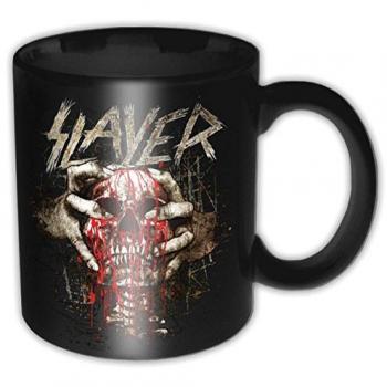 Slayer - Skull Clench - Tasse im Geschenkkarton