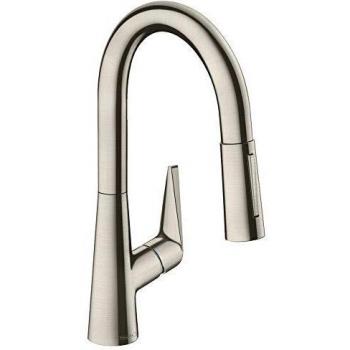 Hansgrohe 72815800 Grifo de cocina, Acero, 160 mm