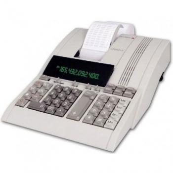 Calculadora de Mesa Olympia CPD 5212, 12 Dígitos, con Función de Impresión y Pantalla Grande Azul