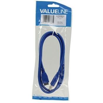 Cable USB 3.0 A Macho a Micro-USB B Macho de 1 metro color Azul