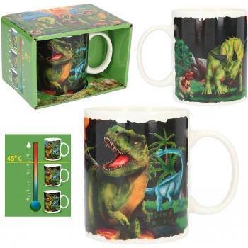 Taza mágica Dino World Depesche