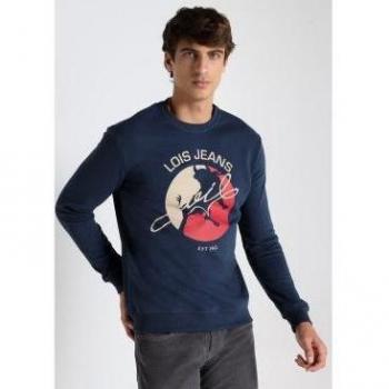 Lois Jeans - Sudadera con cuello caja - Tallaje en Pulgadas