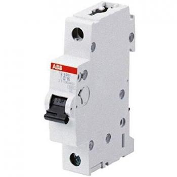 Interruptor automático ABB S201-B50, 1 polo, 50A, Curva Tipo B, Poder de corte 6 kA, System Pro M Compact, Montaje en Carril DIN