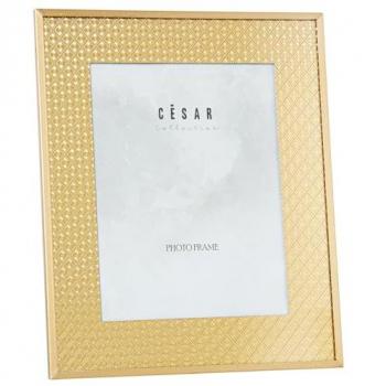 Marco de Fotos Alexandra House Living Dorado Cristal 28 x 33 x 2 cm