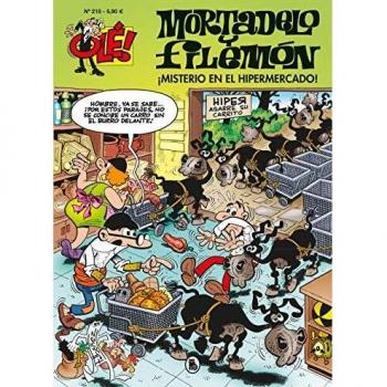 Mortadelo y Filemón - Misterio en el hipermercado nº 215 (Serie Olé) - Editorial Bruguera