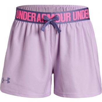 Under Armour Play Up Short Corto, Niñas, Púrpura