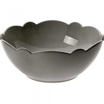 Tazón Alessi Dressed de Porcelana Blanca 15cm 0,53L - Set de 4 Piezas