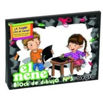 Block de Dibujo N°5 Negro El Nene