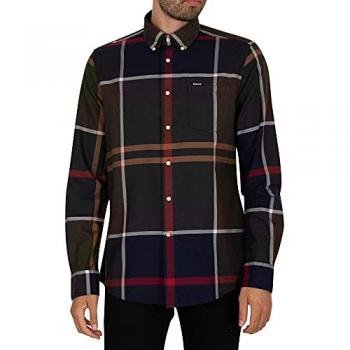 Barbour Dunoon Tailored Mens Shirt - Classic Tartan - Size: XL - Male