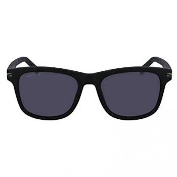 Lacoste L995S Matte Black Unisex Sunglasses with Full-Rim Square Frame