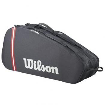 Wilson Tour 6 Pack Charcoal Tennis Racket Bag