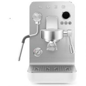 Cafetera Espresso Smeg Mini Pro Collezione 1650W Blanca Mate