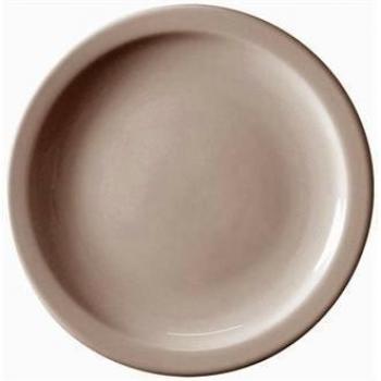 Athena Hotelware Platos de borde estrecho en porcelana blanca – Esmalte duradero súper vitrificado – Horno