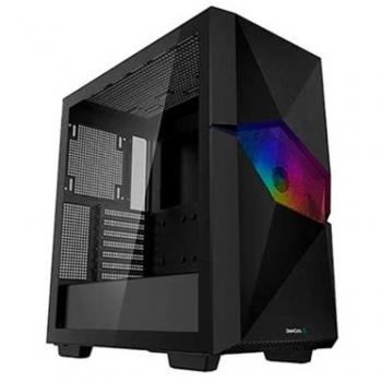Torre ATX Deepcool Cyclops ARGB con Cristal Templado y USB Tipo-C - Negra