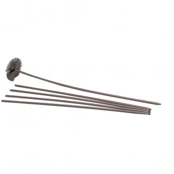 Kit de Limpieza para Chimenea Wolfpack 22020640 con Cepillo Desmontable de 5 Niveles y Diámetro de 250mm