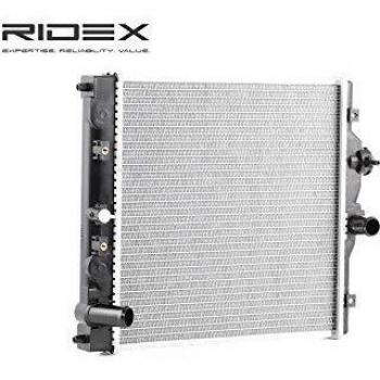Radiador de motor RIDEX 470R0585, refrigeración eficiente y aluminio