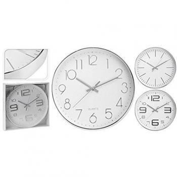 Unbekannt - Segnale Reloj de Pared metálico Blanco