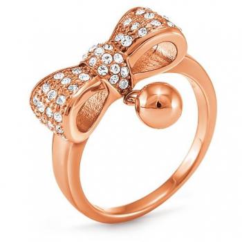 Anillo Folli Follie Mujer de Acero Inoxidable Color Rosa Talla 12 (Referencia: 3R15T005RC)