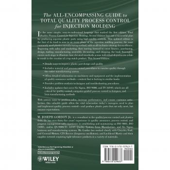 Total Quality Control for Injection Molding - Hardback Edition