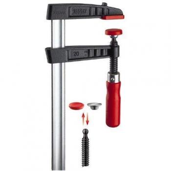 Tornillo de apriete de fundición maleable con empuñadura de madera TG - TG100S12 - Bessey