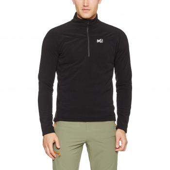 Millet Vector Grid po polar 1/2 Zip para hombre, Hombre, color negro, tamaño FR : XL