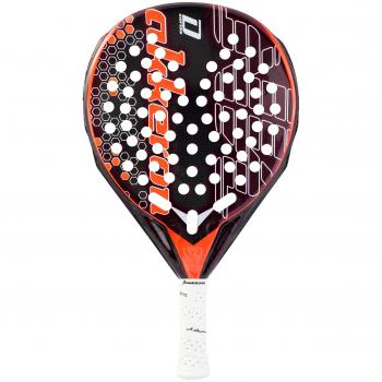 Akkeron Fenix CD Pala de pádel, Rojo Fluor, Talla Única