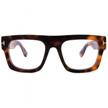 Tom Ford Stylish Optical Glasses Ft5634-B, Brown male, Size: 53 MM