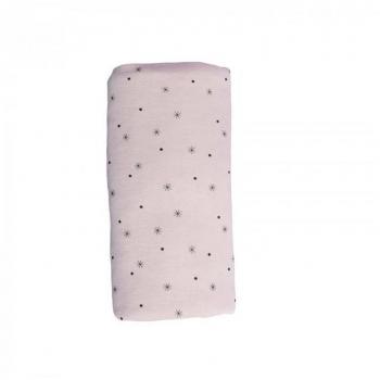 Sonpetit Muselina de Bambú 115x115 cm Diseño Sky Color Rosa